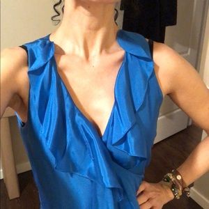 Beautiful blue silk Ralph Lauren dress, size 6